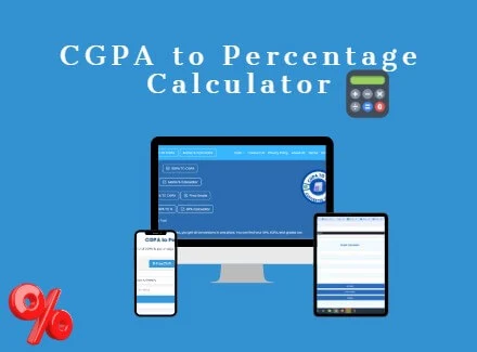 Home page 6 CGPA tool helps you check your percentage.
